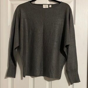 Cyrus Long Sleeve Gray Sweater